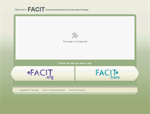 Tablet Screenshot of facit.org